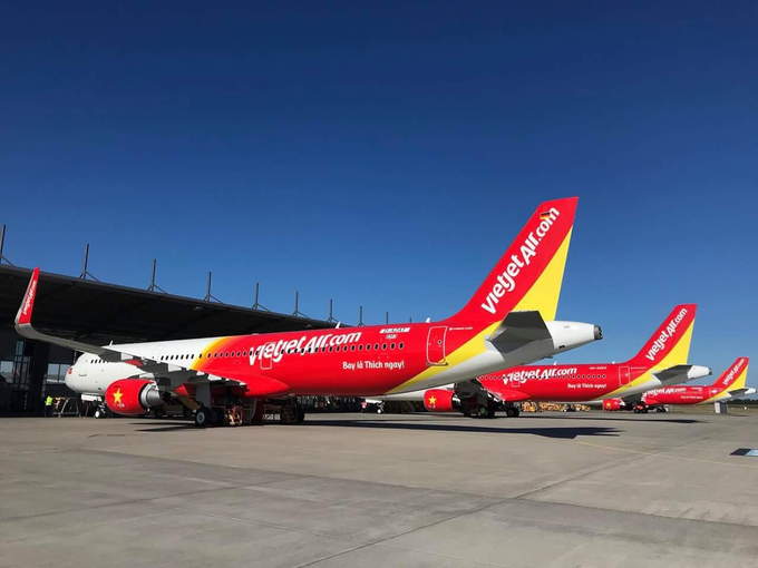 Vietjet tiếp nhận thêm 3 tàu bay mới trong tháng 8 vietjet tiep nhan them 3 tau bay moi trong thang 8