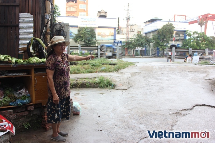 chan dung nguoi phu nu ban rau 10 nam lam barie song cua ngo thu do