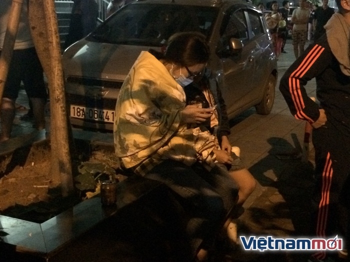 ha noi chay o chung cu rainbow linh dam nguoi dan thao chay luc nua dem