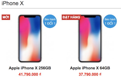 sau mot ngay ve viet nam iphone x mat gia hon 20 trieu dong
