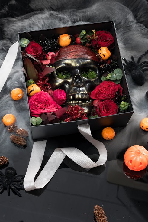 Gần 20 triệu đồng lẵng hoa Halloween, giật mình vì xót chứ không vì sợ ma gan 20 trieu dong lang hoa halloween giat minh vi xot chu khong vi so ma
