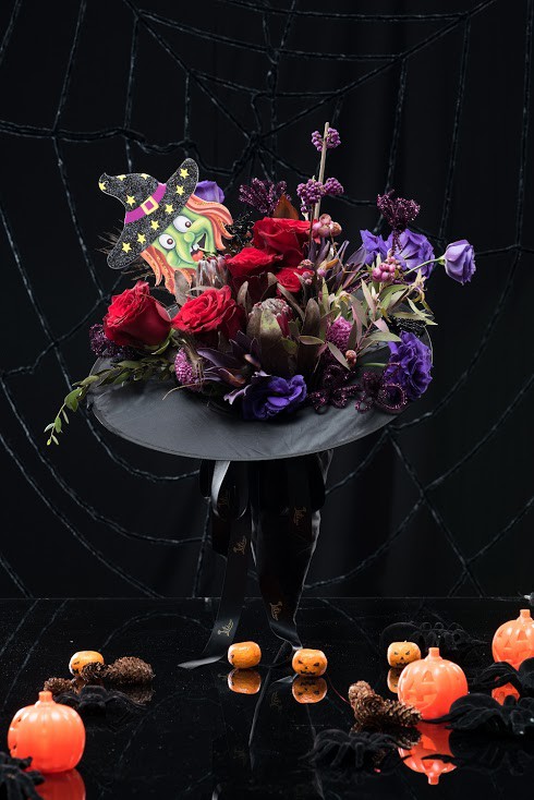 Gần 20 triệu đồng lẵng hoa Halloween, giật mình vì xót chứ không vì sợ ma gan 20 trieu dong lang hoa halloween giat minh vi xot chu khong vi so ma