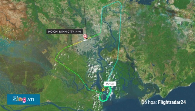vietjet air noi quay dau may bay vi bao dong gia