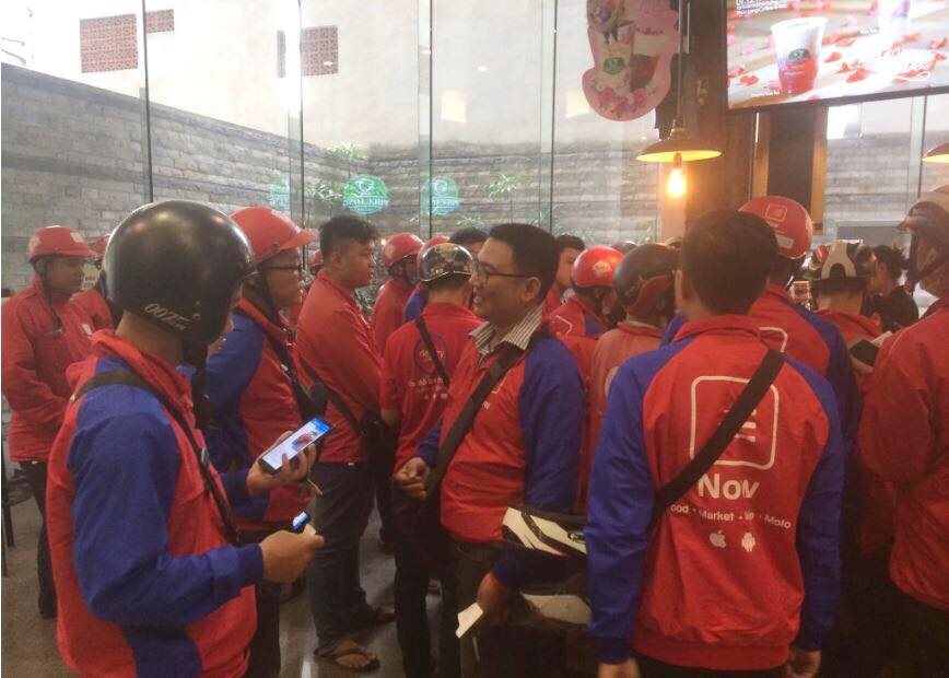 phuc long ngung ban tren now vi shipper va nhan vien danh nhau