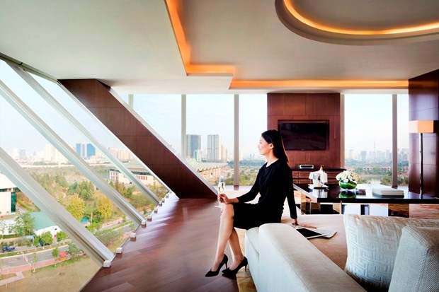 so gang dang cap khach san marriott va melia noi ong trump va kim jong un o tai ha noi