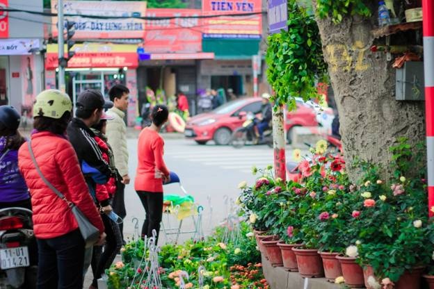 nhung khu cho hoa tet truyen thong lung danh dat ha thanh