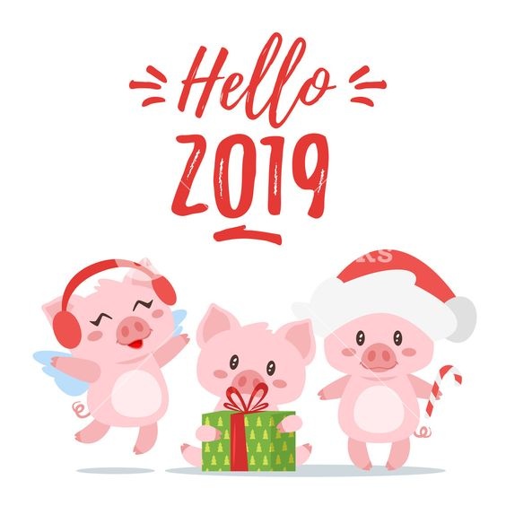 bo suu tap thiep chuc mung va loi chuc tet 2019 hai huoc de thuong nhat cho nam moi ron vang tieng cuoi
