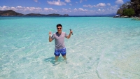 co gi o thien duong nhiet doi coron palawan dang khien gioi tre xon xao