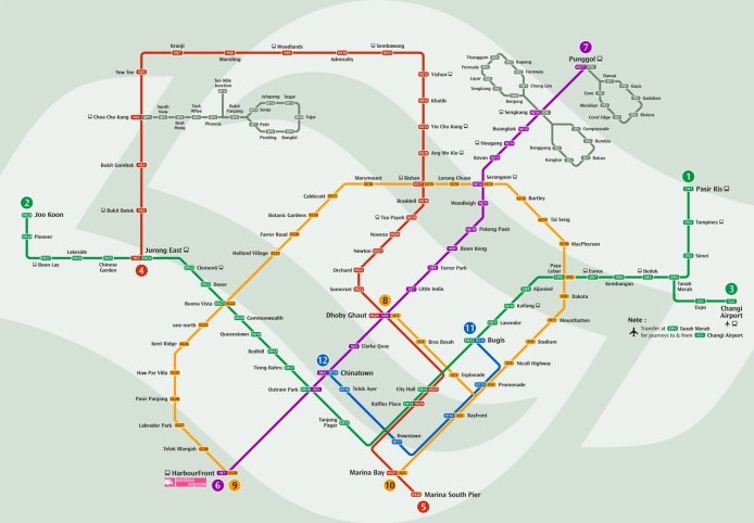 huong dan chi tiet cach di chuyen bang he thong mrt singapore