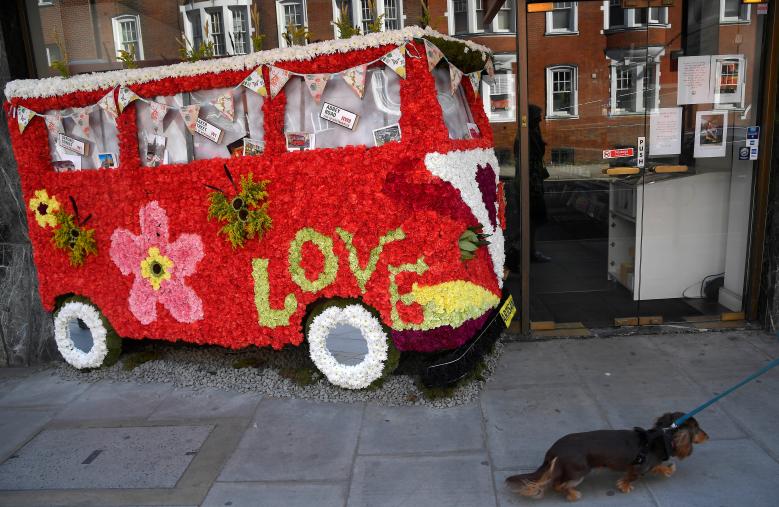 ruc ro sac mau hoi cho hoa o london