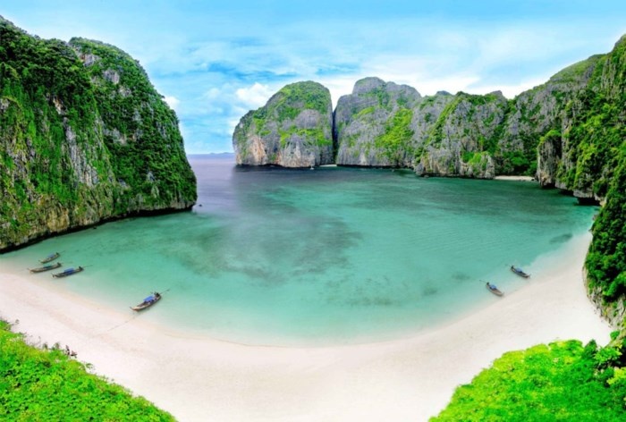 ngam nhin lai tuyet tac vung vinh maya truoc va sau khi co quyet dinh dong cua