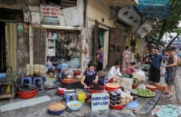 sai gon nhon nhip ngay tet doan ngo truyen thong