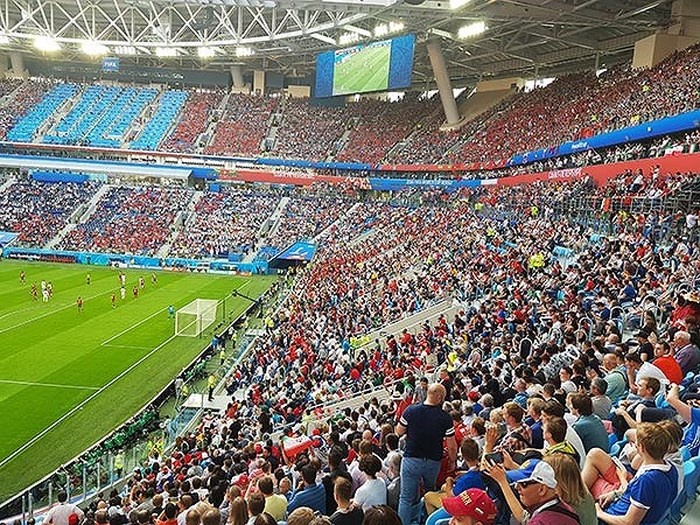 Mục sở thị SVĐ 'đĩa bay' – niềm kiêu hãnh của Saint Petersburg ở World Cup 2018 muc so thi svd dia bay niem kieu hanh cua saint petersburg o world cup 2018