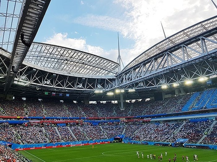 Mục sở thị SVĐ 'đĩa bay' – niềm kiêu hãnh của Saint Petersburg ở World Cup 2018 muc so thi svd dia bay niem kieu hanh cua saint petersburg o world cup 2018