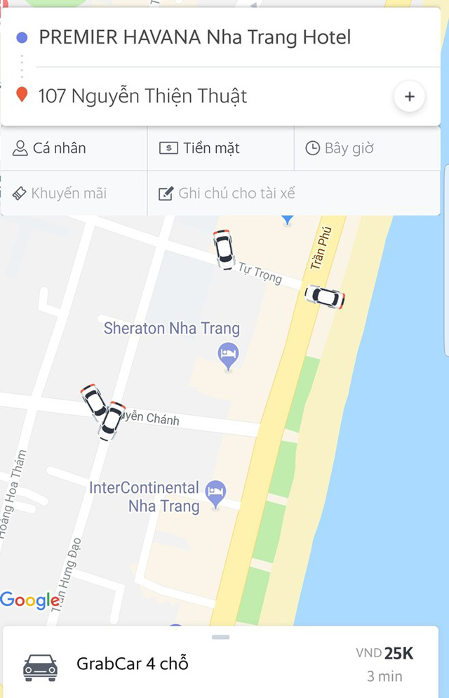 tai xe taxi o nha trang bi to chat chem 3 nu du khach han quoc