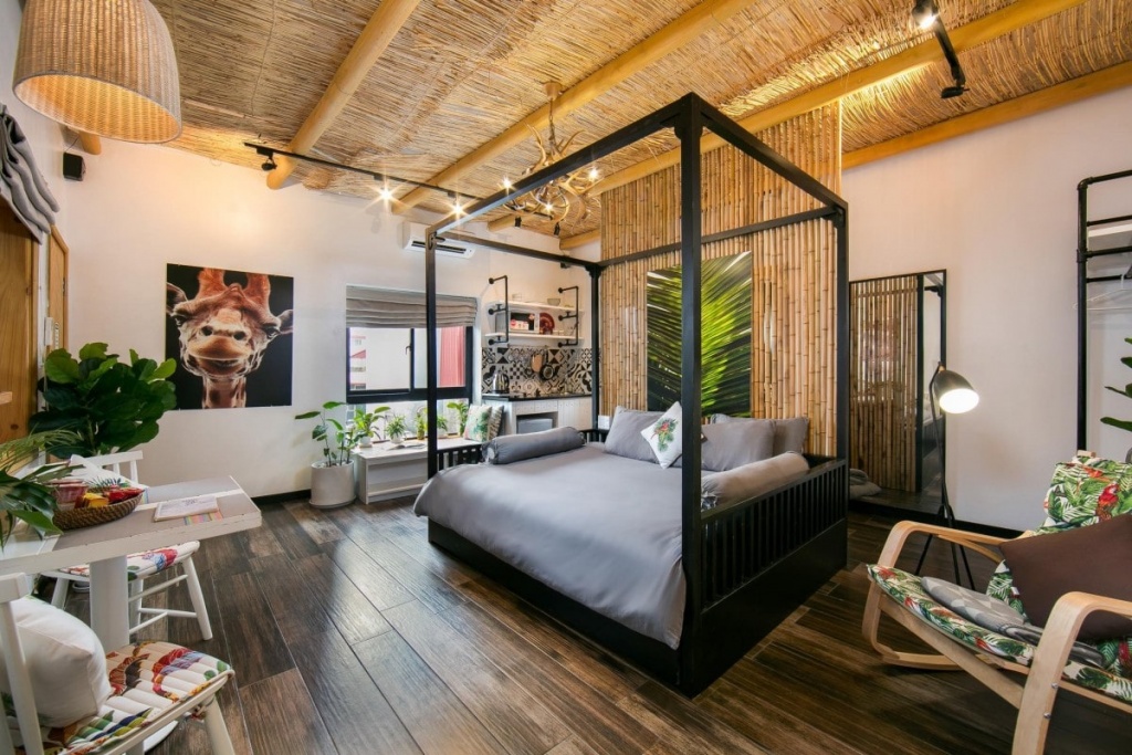 goi ten 4 homestay lang man o ha noi cho cap doi ham nong tinh cam ngay gio mua