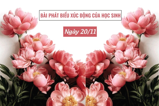 nhung bai phat bieu hay va xuc dong nhat cua hoc sinh nhan ngay nha giao viet nam 2011