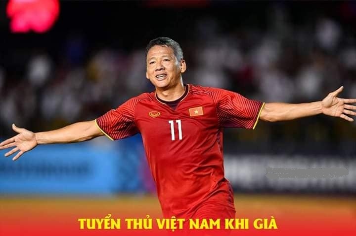Hài hước loạt ảnh chế các tuyển thủ Việt Nam khi... về già trên sân cỏ của cư dân mạng hai huoc loat anh che cac tuyen thu viet nam khi ve gia tren san co cua cu dan mang