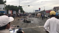 danh sach nan nhan trong vu tai nan giao thong o ben luc