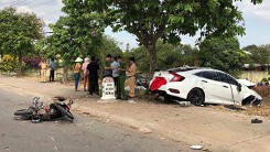 Tai nạn kinh hoàng ở Bình Dương, 1 người chết tại chỗ