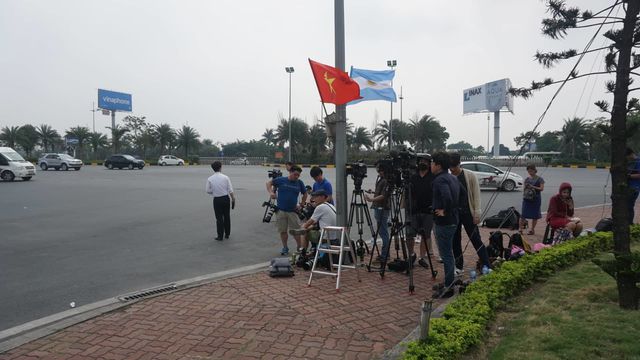 sieu may bay my den ha noi truoc them thuong dinh my trieu