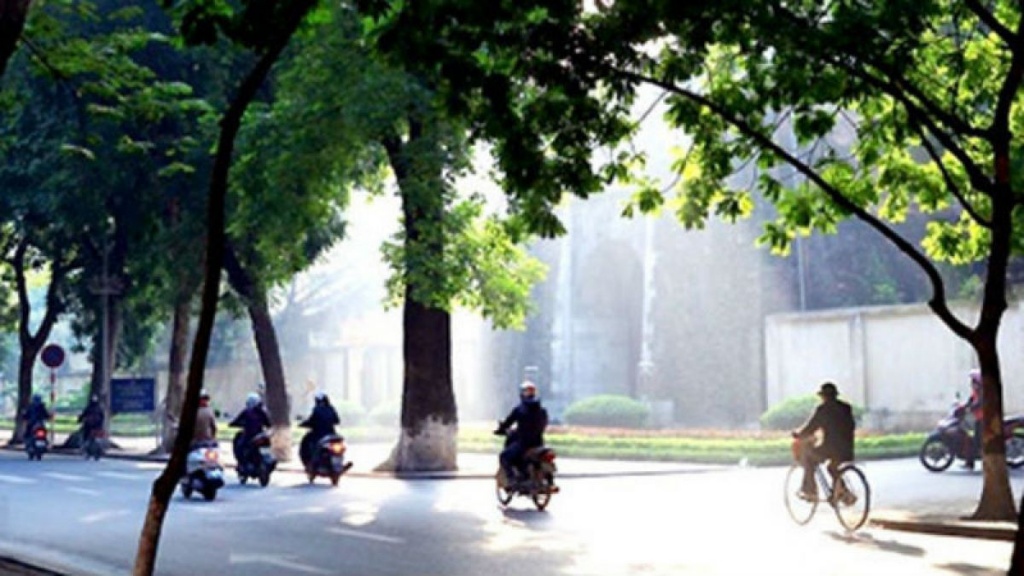 du bao thoi tiet hom nay 212 ha noi nang rat truoc khi don khong khi lanh
