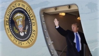 xe quai thu toi noi bai don tong thong donald trump an ninh siet chat