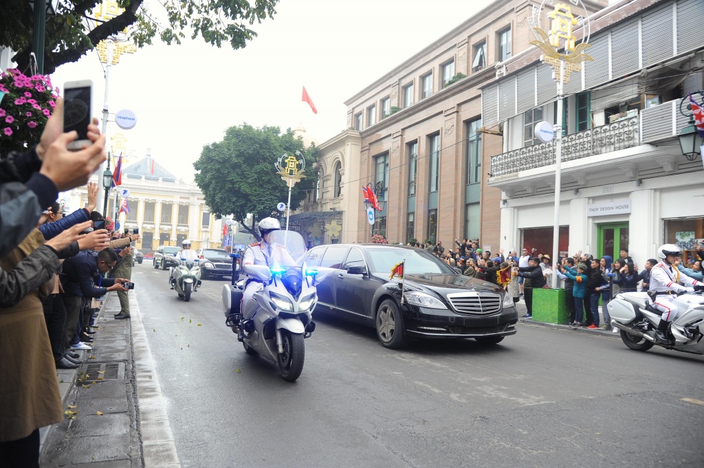 tong thong trump cam on tat ca nguoi dan vi su don tiep tuyet voi o ha noi