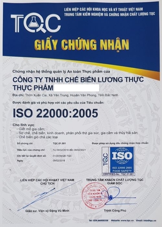can lam ro nhung sai pham trong viec cap giay chung nhan chat luong iso