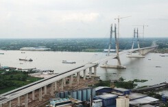 Sửa chữa nứt dầm cầu Vàm Cống cuối năm nay mới xong