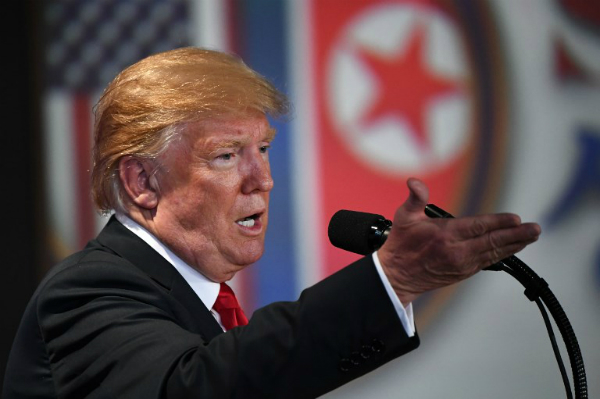 trump noi se cham dut tap tran voi han quoc chien tranh trieu tien som ket thuc