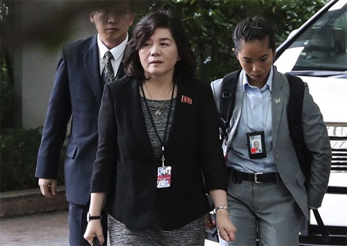 chan dung nu thu truong dac luc cua kim jong un
