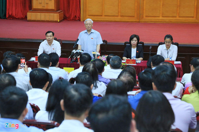 tong bi thu long yeu nuoc bi ke xau loi dung kich dong bieu tinh