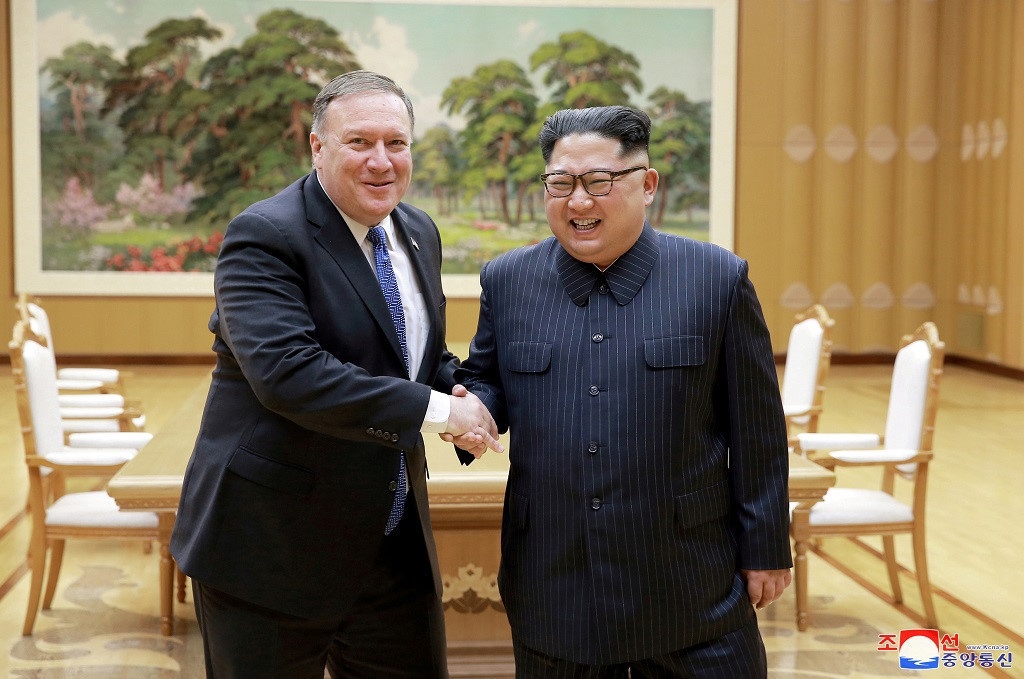 ong pompeo tung noi dua loi doa giet truoc mat ong kim jong un