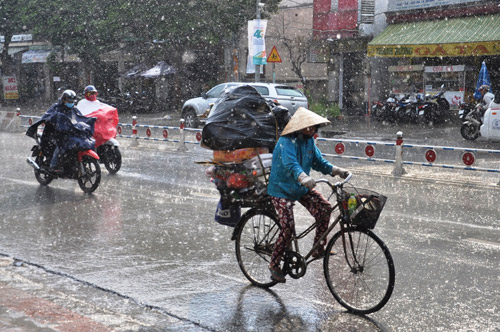du bao thoi tiet hom nay 87 bac bo nhieu mua to trung bo van nong