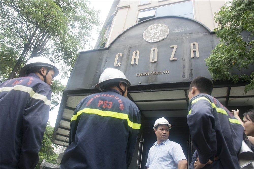 ha noi chay toa nha caoza nhieu nguoi hoang loan thao chay