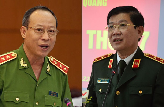 dieu chinh cong tac cua 2 thu truong bo cong an