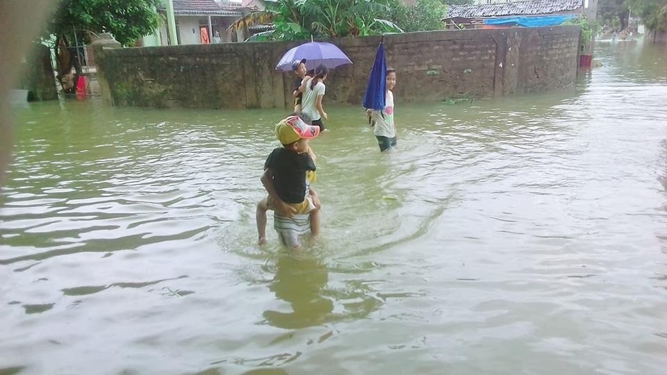 nghe an nhieu khu dan cu ngap lut sau bao so 3
