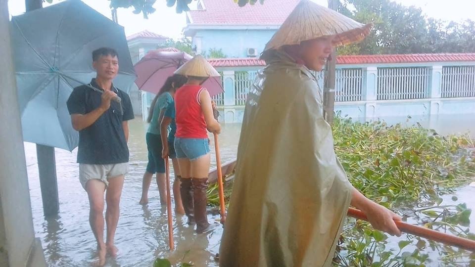 nghe an nhieu khu dan cu ngap lut sau bao so 3