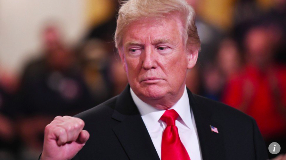 tong thong trump dan mat iran dung bao gio de doa my lan nua