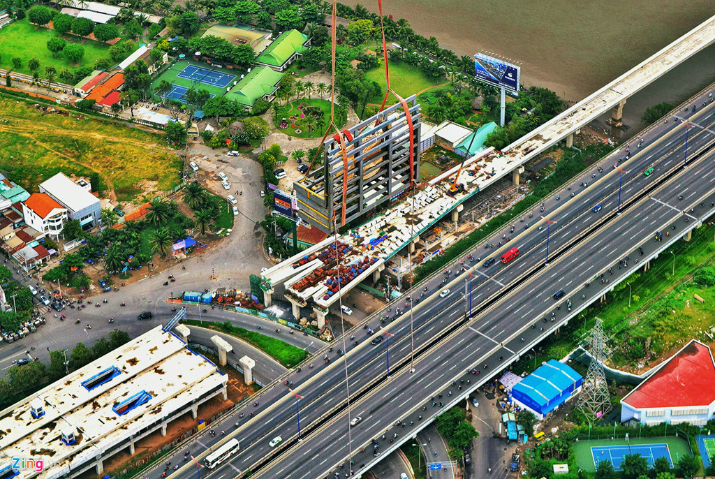 sai gon nhin tu dinh toa nha cao nhat viet nam