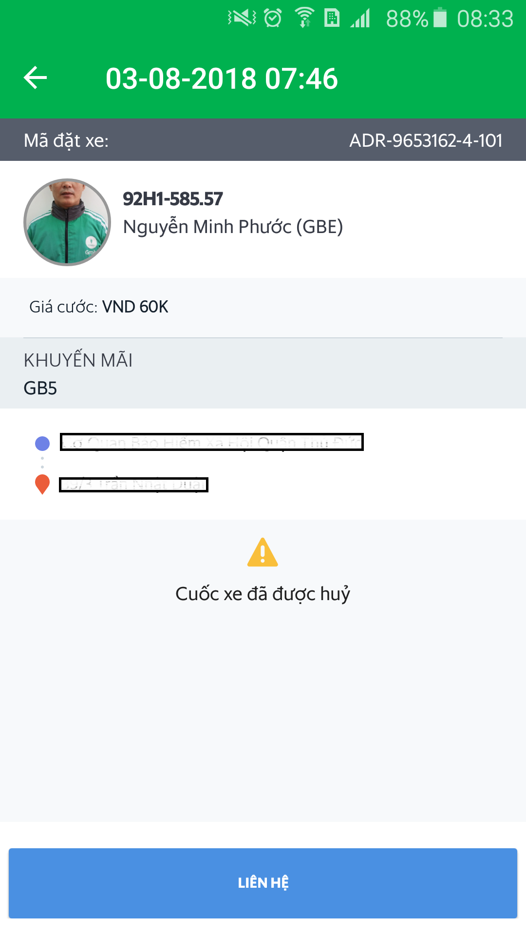tai xe grabbike o sa i go n truy duo i do a gie t khach tren duong pho