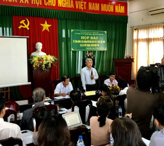 hop bao giai quyet vu dan chan xe rac vao nha may rac sa huynh