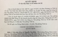 pho giam doc so thang tien than toc duoc bo tri cong tac khong dung quy dinh