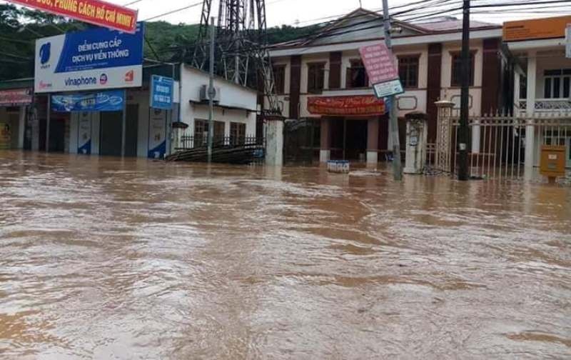Nghệ An: Huyện biên giới Kỳ Sơn tan hoang bởi lũ quét nghe an huyen bien gioi ky son tan hoang boi lu quet