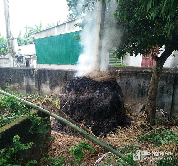 nghe an nguoi dan hoang mang khi lang chay lai tiep tuc chay