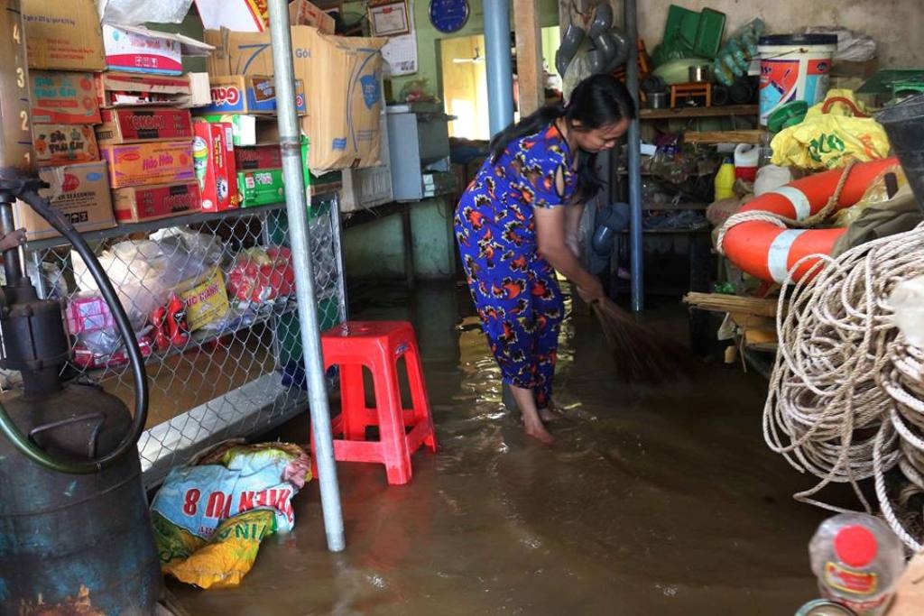 dan vung lu nghe an lo lang xuat hien dich benh khi tren nang nhu do lua duoi nuoc lu ngap nha