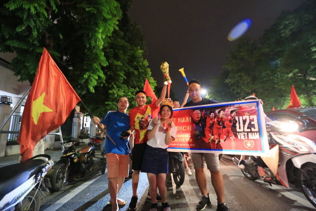 niem vui vo oa cua nguoi ham mo voi chien thang tao nen ky tich chua tung co cua u23 viet nam