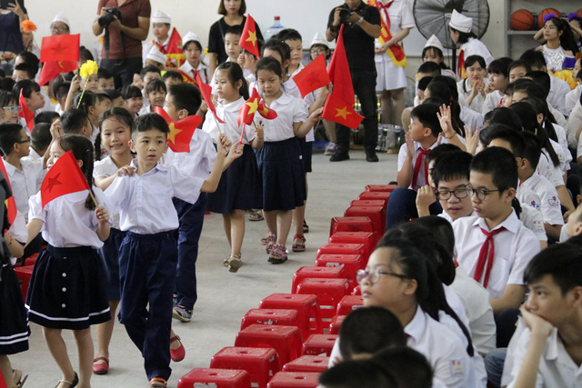 le khai giang dac biet cua hoc sinh khiem thinh o ha noi