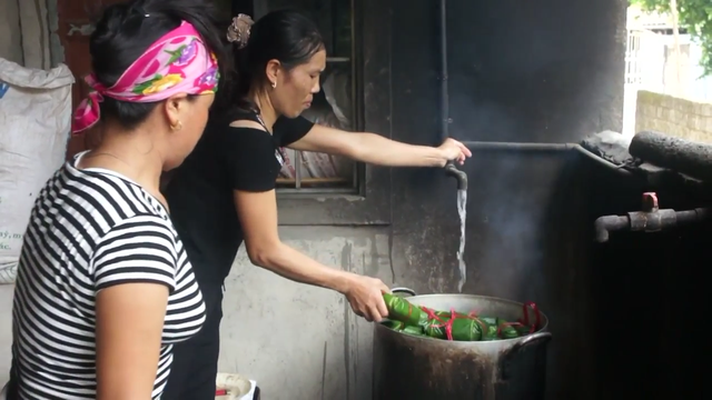 ca lang pha co trung thu bang banh chung